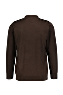 Finesuits Erkek Düz Yünlü Düz Yünlü Kazak 2522201001.DZPYR