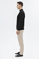 Finesuits Erkek Düz Yünlü Düz Yünlü Kazak 2522201002.DZYBR