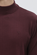 Finesuits Erkek Düz Yünlü Düz Yünlü Kazak 2522201002.DZYBR