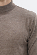 Finesuits Erkek Düz Yünlü Düz Yünlü Kazak 2522201002.DZYBR