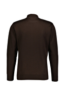 Finesuits Erkek Düz Yünlü Düz Yünlü Kazak 2522201002.DZYBR