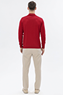 Finesuits Erkek Düz Yünlü Düz Yünlü Kazak 2522201002.DZYBR