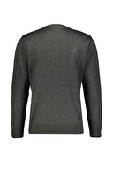 Finesuits Erkek Düz Yünlü Düz Yünlü Kazak 2522201003.DZOYR