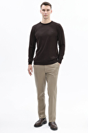 Finesuits Erkek Düz Yünlü Düz Yünlü Kazak 2522201003.DZOYR