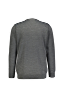 Finesuits Erkek Düz Yünlü Düz Yünlü Kazak 2522201004.DZVYR