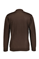 Finesuits Erkek Düz Yünlü Desenli Yünlü Kazak 2522201011.YBR