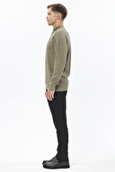 Finesuits Erkek Düz Yünlü Desenli Yünlü Kazak 2522201012.YBFR