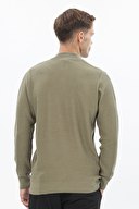 Finesuits Erkek Düz Yünlü Desenli Yünlü Kazak 2522201012.YBFR