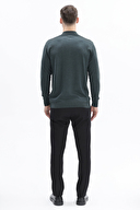 Finesuits Erkek Düz Yünlü Desenli Yünlü Kazak 2522201013.YBFR