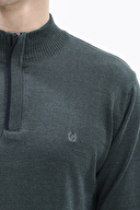 Finesuits Erkek Düz Yünlü Desenli Yünlü Kazak 2522201013.YBFR