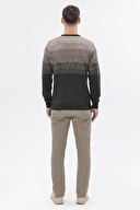 Finesuits Erkek Düz Desenli Kazak 2522201016.OYR