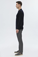 Finesuits Erkek Düz Yünlü Desenli Yünlü Kazak 2522201017.PYR