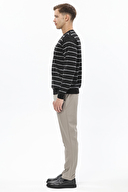 Finesuits Erkek Düz Yünlü Desenli Yünlü Kazak 2522201019.OYR