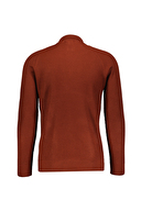 Finesuits Erkek Düz Yünlü Desenli Yünlü Kazak 2522201023.CBFR