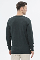 Finesuits Erkek Düz Yünlü Desenli Yünlü Kazak 2522201024.OYR