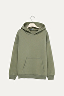 Funfair Erkek Çocuk Basic Kapüşonlu Sweatshirt 2426207002.BK