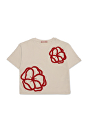 Funfair Kız Çocuk Nakışlı Crop Tişört 2516316058.M0475