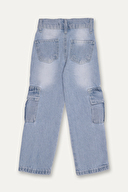 Funfair Erkek Çocuk Kargo Cepli Kot Pantolon 2516208005.J.SM-2007
