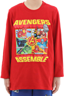 Avengers © Disney Funfair Erkek Çocuk Uzun Kollu Tişört 252OZAV-1001