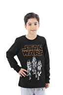 Star-Wars © Disney Funfair Erkek Çocuk Uzun Kollu Tişört 252OZSW-1001