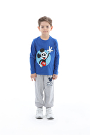 Mickey Mouse © Disney Funfair Erkek Çocuk Uzun Kollu Tişört 252OZMK-1008
