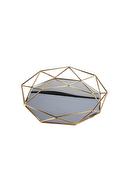 Liveist Yuvarlak Prizma Tepsi 2'li