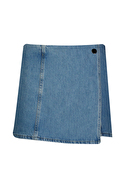 First Company Denim Kadın Şort Etek 2514BS104051