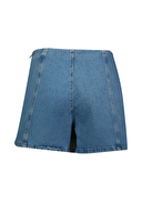 First Company Denim Kadın Şort Etek 2514BS104051