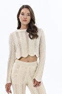 First Company Denim Kadın Triko 2514BK103234