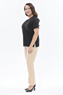 Shefame Kadın Kısa Kollu Bluz 2514BK103807