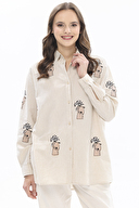 First Company Denim Kadın Gömlek 2514BS108463