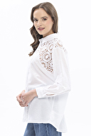 First Company Denim Kadın Gömlek 2514BS108443