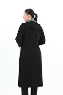 Shefame Kadın Uzun Ceket 2524BK102004