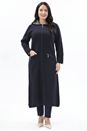 Shefame Kadın Uzun Ceket 2524BK102004