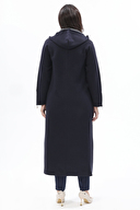 Shefame Kadın Uzun Ceket 2524BK102004