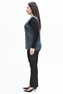 Shefame Kadın Kısa Yelek 2524BK114004