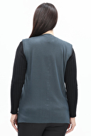 Shefame Kadın Kısa Yelek 2524BK114004