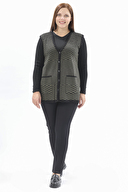 Shefame Kadın Kısa Yelek 2524BK114008