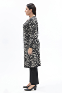 Shefame Kadın Uzun Ceket 2524BK102011