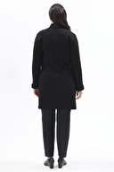 Shefame Kadın Uzun Ceket 2524BK102013