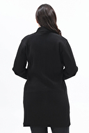 Shefame Kadın Uzun Ceket 2524BK102013