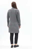 Shefame Kadın Uzun Ceket 2524BK102013
