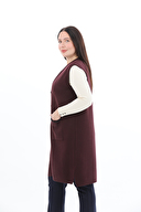 Shefame Kadın Uzun Kadın Yelek 2524BK114009