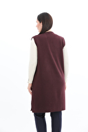 Shefame Kadın Uzun Kadın Yelek 2524BK114009