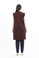 Shefame Kadın Uzun Kadın Yelek 2524BK114009