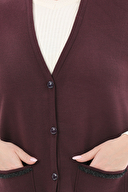 Shefame Kadın Uzun Kadın Yelek 2524BK114009