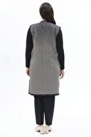 Shefame Kadın Uzun Kadın Yelek 2524BK114010