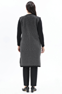 Shefame Kadın Uzun Kadın Yelek 2524BK114010