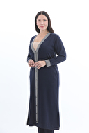 Shefame Kadın Uzun Spor Ceket 2524BK102014