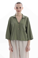 Crew Up Kadın Gömlek 2614KS108629